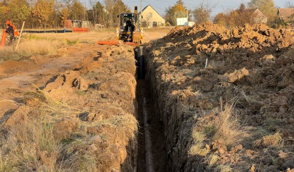 zdjęcia z terenu działek - Gałęzinowo 03.11.2022